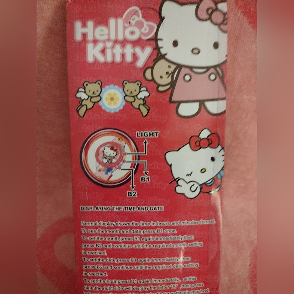 Hello Kitty Light Up LED Digital Watch For Kids - Picture 5 of 6
